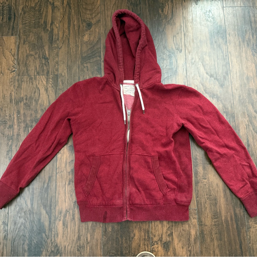 Vintage American Eagle Zip-Up Hoodie